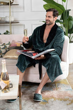 Cozy Mens Plush Robes