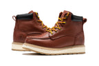 ROCKROOSTER Walker Men's 6” Brown Soft Toe Wedge Work Boots | SAP360
