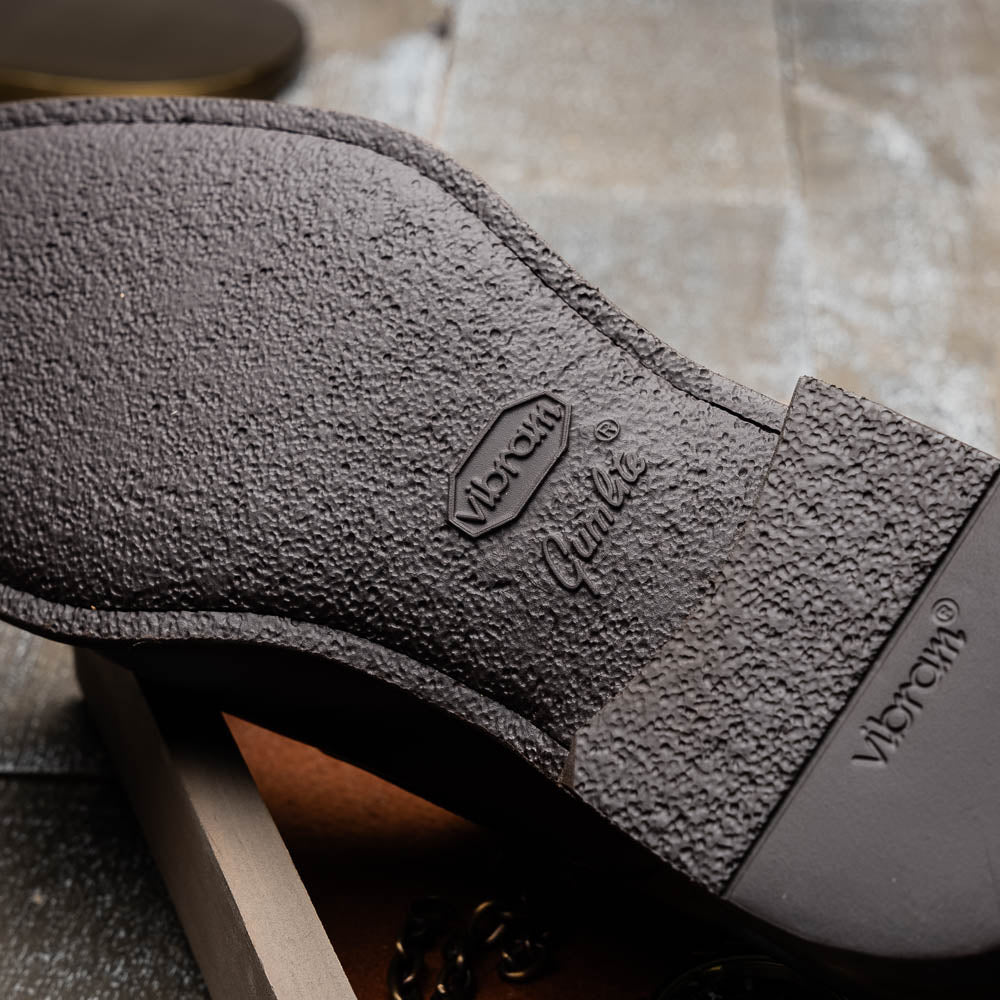 Roman Italian Calfskin Monkstrap | Chestnut