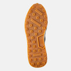 ROXI Suede & Calfskin Sneaker | White