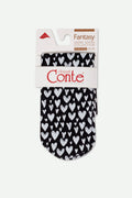 Socks Conte Fantasy | Heart Pattern