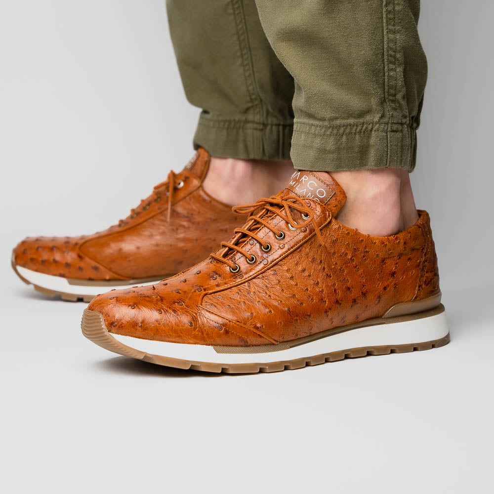 Scanno Sneaker | Antique Cognac