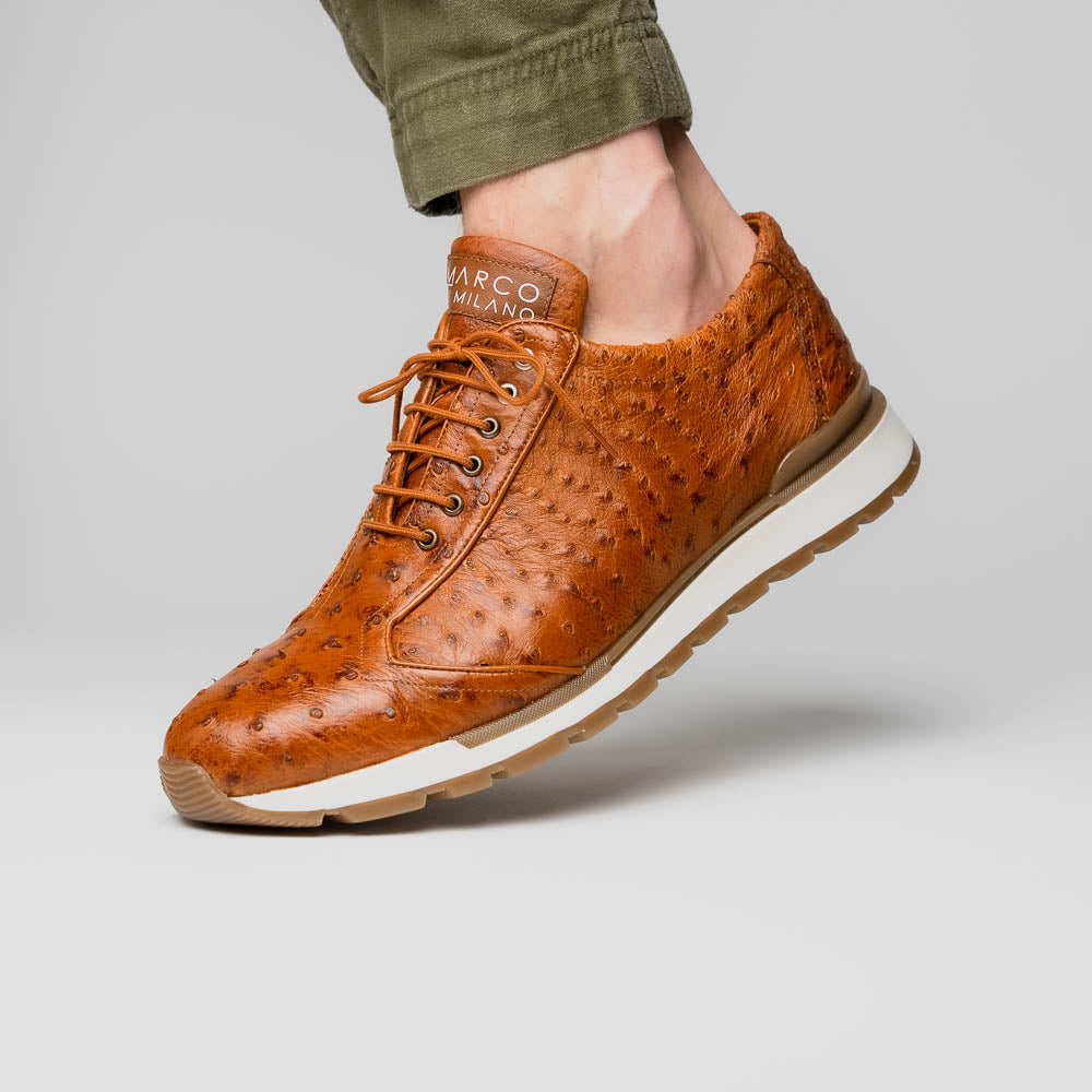 Scanno Sneaker | Antique Cognac