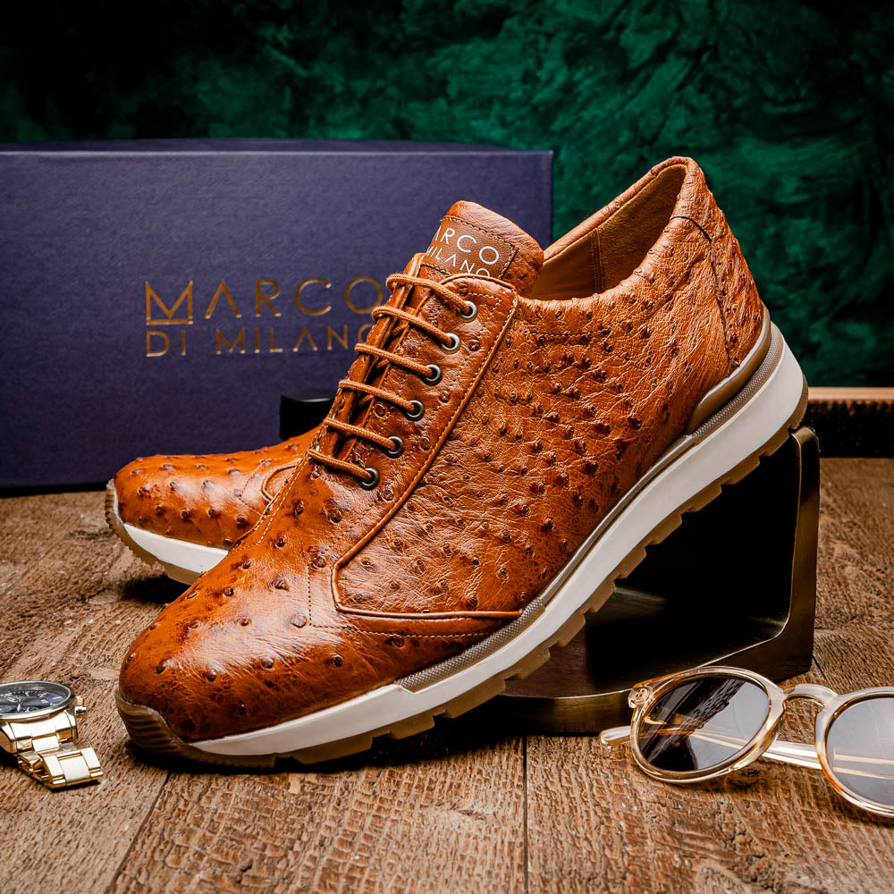 Scanno Sneaker | Antique Cognac
