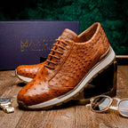 Scanno Sneaker | Antique Cognac