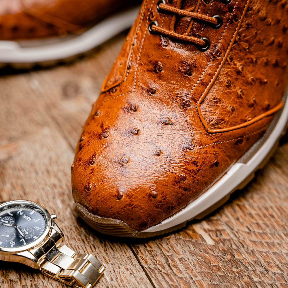 Scanno Sneaker | Antique Cognac
