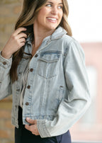 Shea Light Wash Lightweight Denim Jacket