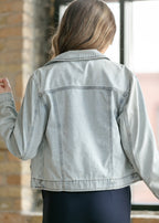Shea Light Wash Lightweight Denim Jacket