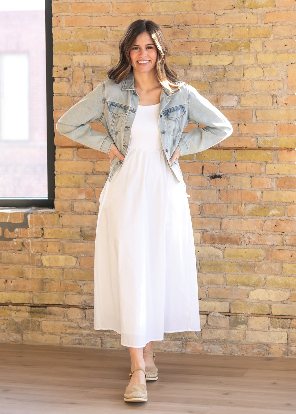 Shea Light Wash Lightweight Denim Jacket