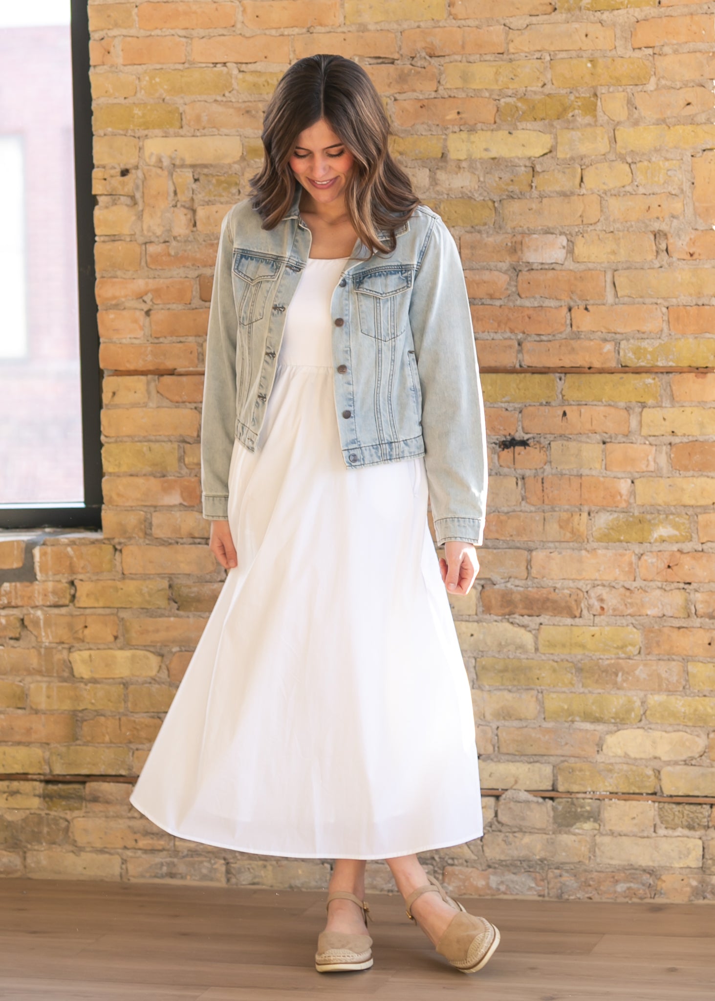 Shea Light Wash Lightweight Denim Jacket