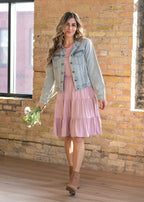 Shea Light Wash Lightweight Denim Jacket