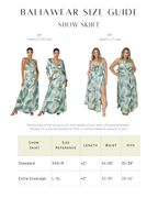 Show Skirt Sunset Bloom