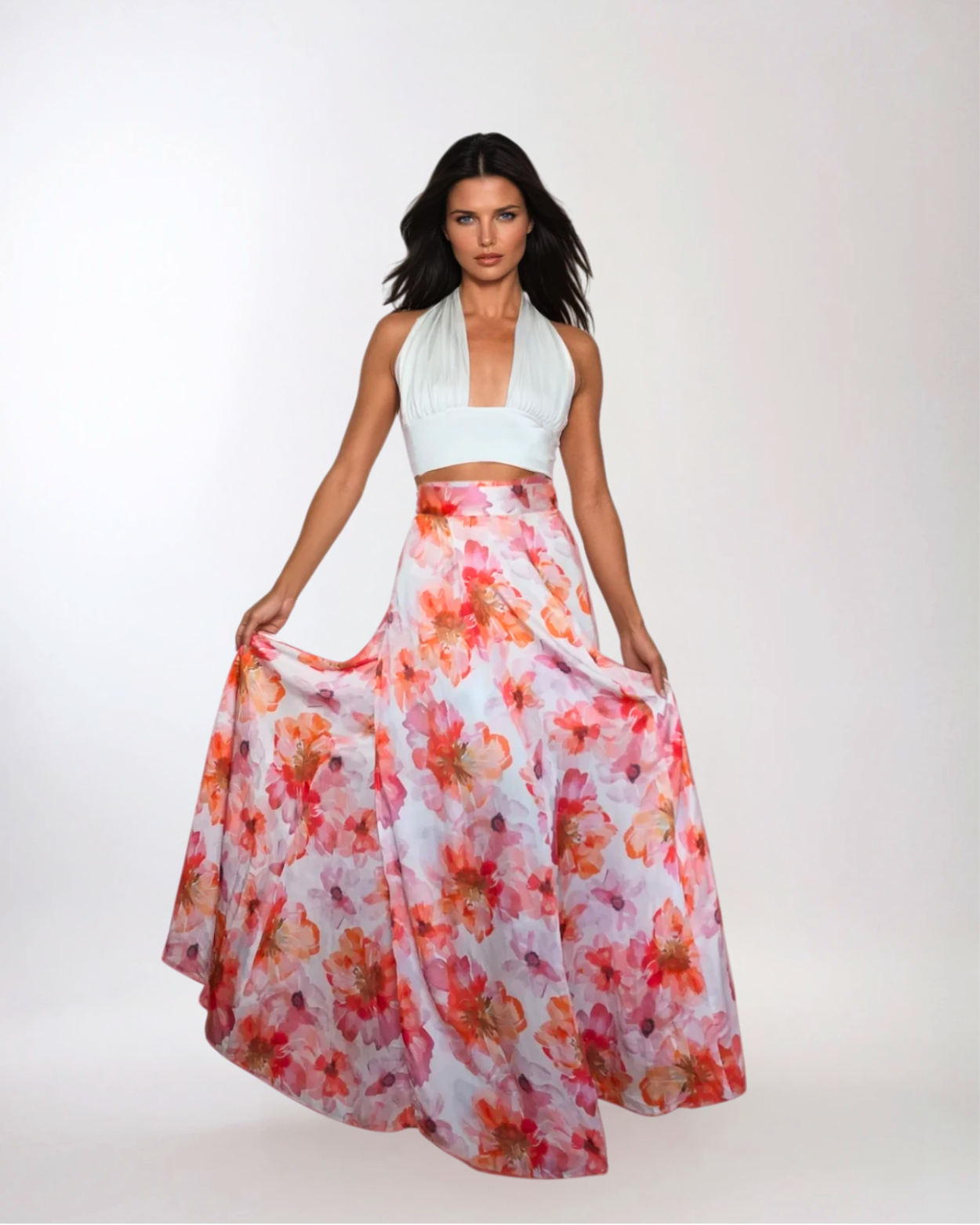 Show Skirt Sunset Bloom