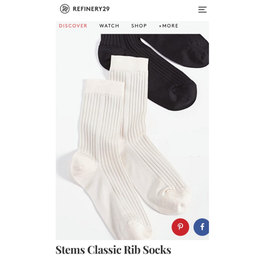Italian Silky Rib Socks | 2-Pack