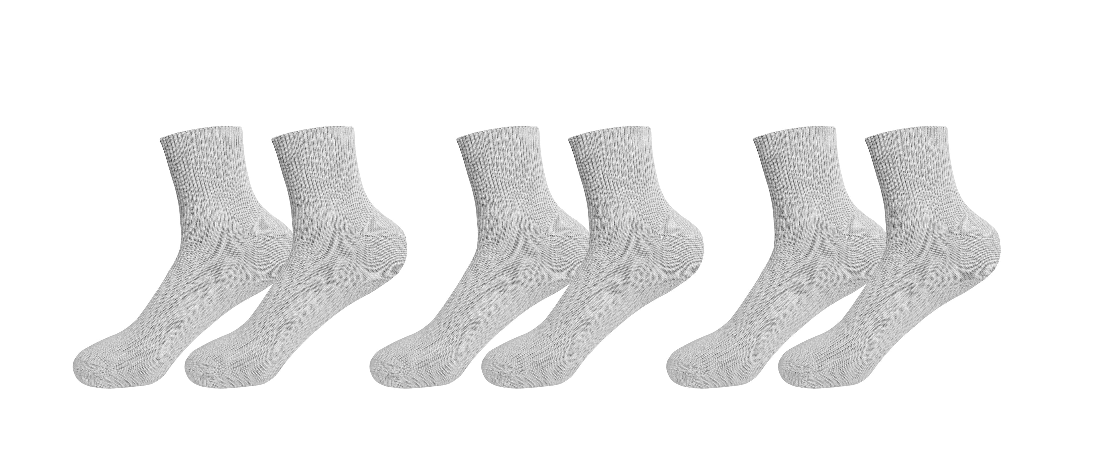 Tittimitti® 100% Organic Combed Cotton Luxury Men's Socks | 3 Pairs
