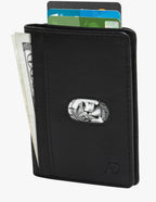 Slim Bifold Wallet with Pull Strap