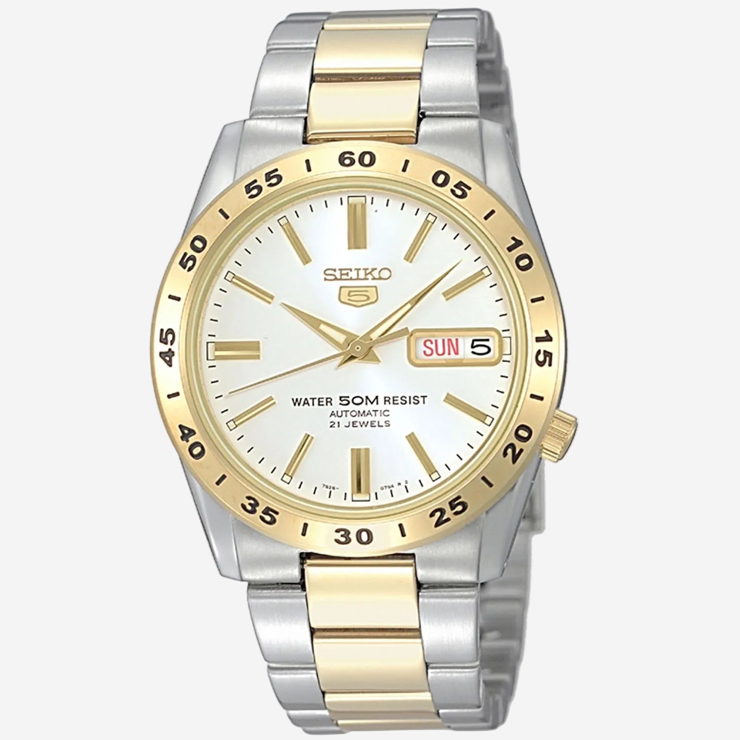 Seiko Automatic Classic Watch | Stainless Steel + White Dial
