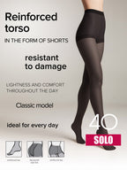 Tights Conte Solo 40 Den | Classic Pantyhose