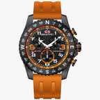 Seapro Men's Watch Gallantry | SS Black + Black Dial + Rubber Strap