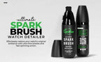 SparkBrush™ by Sparklean® | Soft-Bristle Cleaner for Luxury Watches & Fine Jewelry