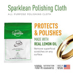 Sparklean® Professional Polishing Cloth | Removes Tarnish & Restores Shine on All Metals