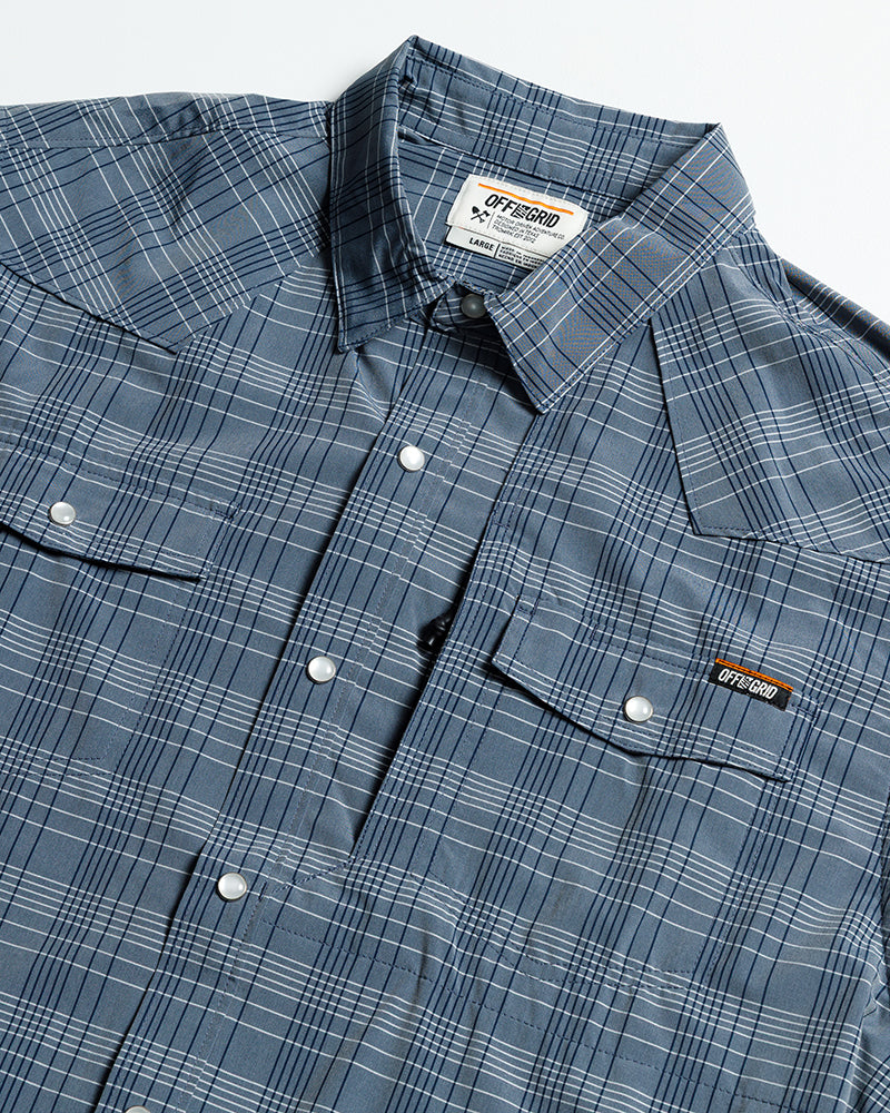 Deke SS Shirt | Dusty Royal