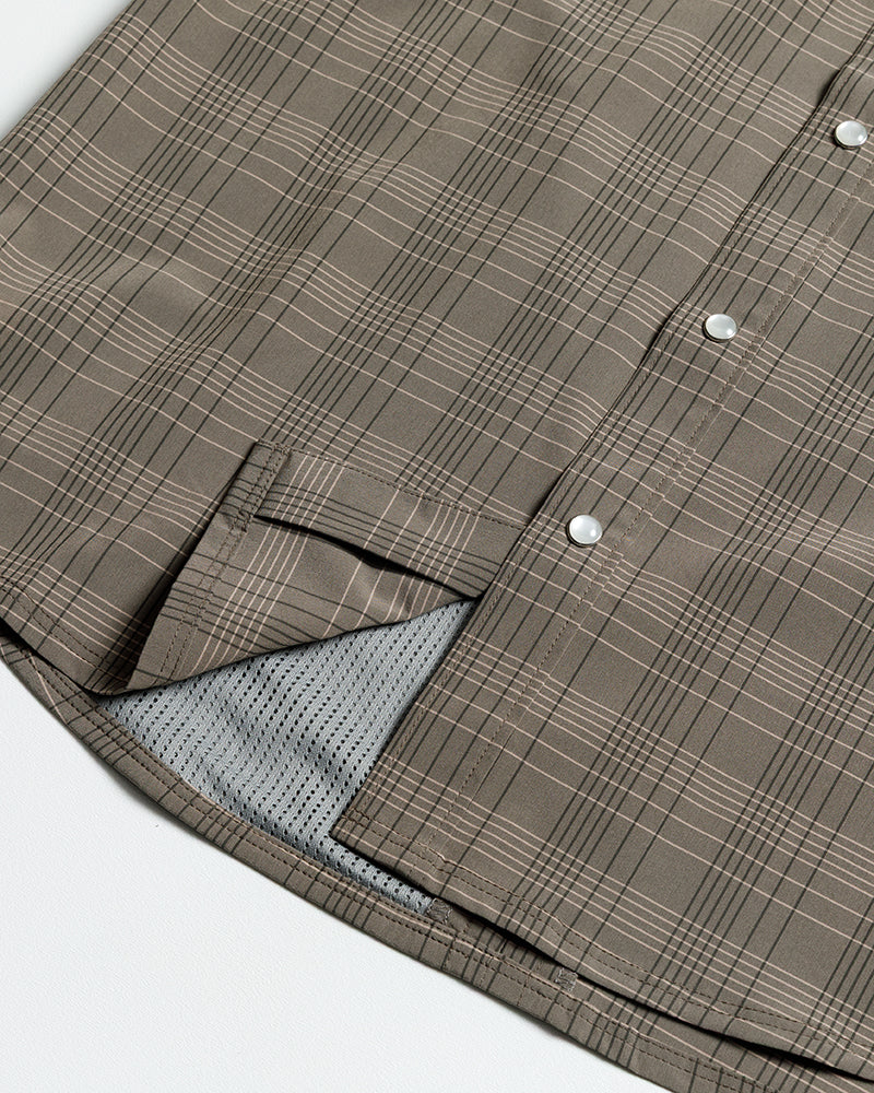 Deke SS Shirt | Beluga Brown