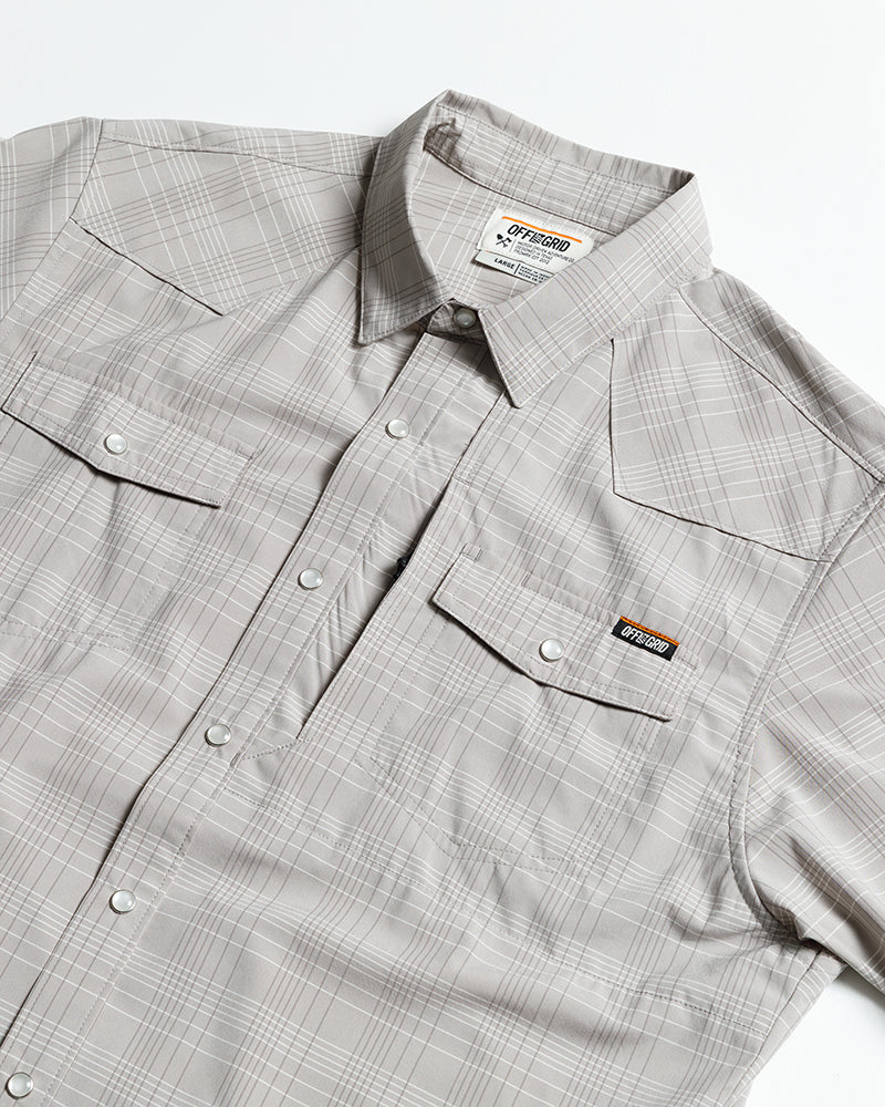 Deke SS Shirt | Storm Grey