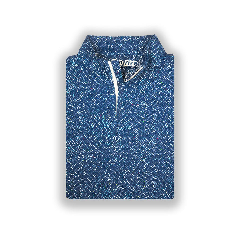 Starry Night Men's Q-Zip Sweatshirt