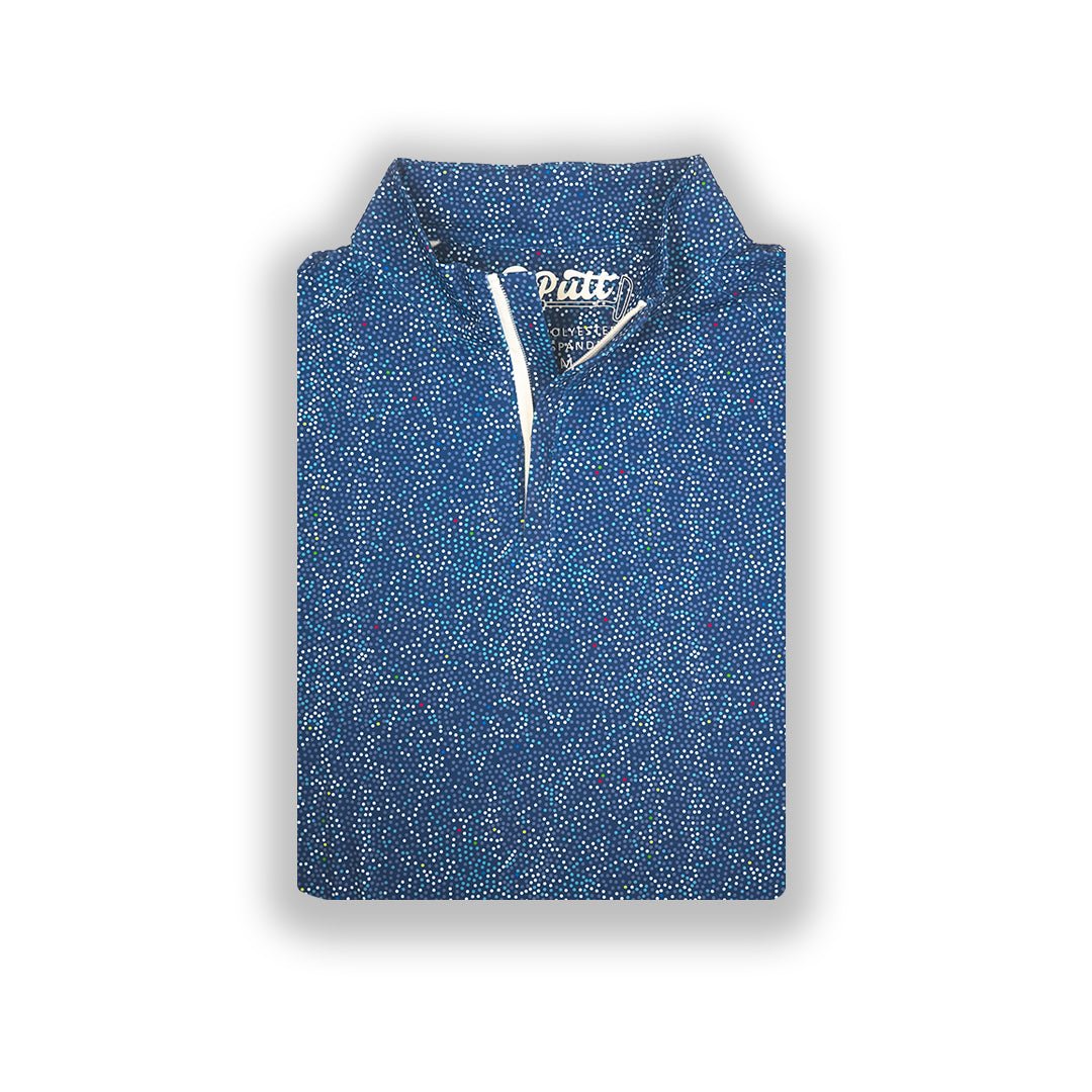 Starry Night Men's Q-Zip Sweatshirt