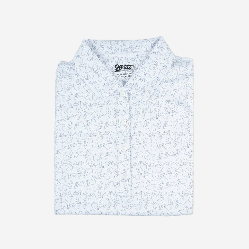 State of Michigan Women's Polo (Sleeveless)