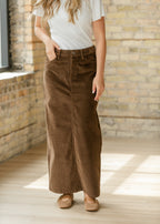 Stella Maxi Corduroy Skirt