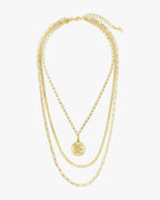 Layered Chains with Tiger Charm by Sterling Forever