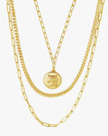 Layered Chains with Tiger Charm by Sterling Forever