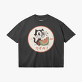 "Watermelon!" Japanese Script Loose T-shirt