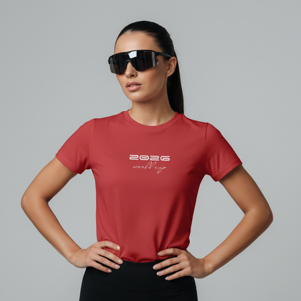 2026 World Cup Women's Tee | Red