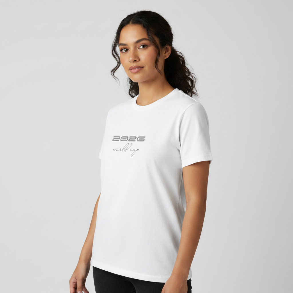 2026 World Cup Women's Tee | White