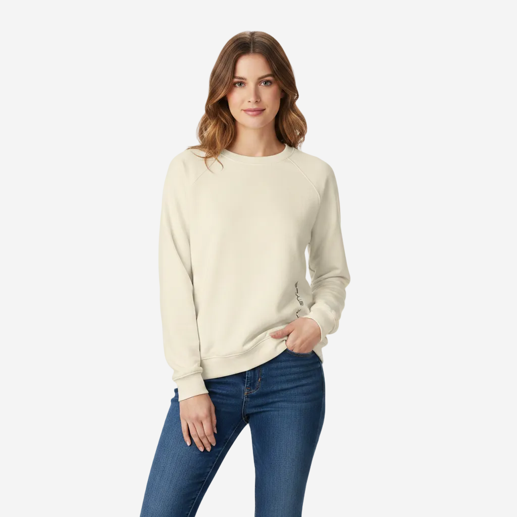 NYC Style Raglan Sleeve Oversized Crewneck