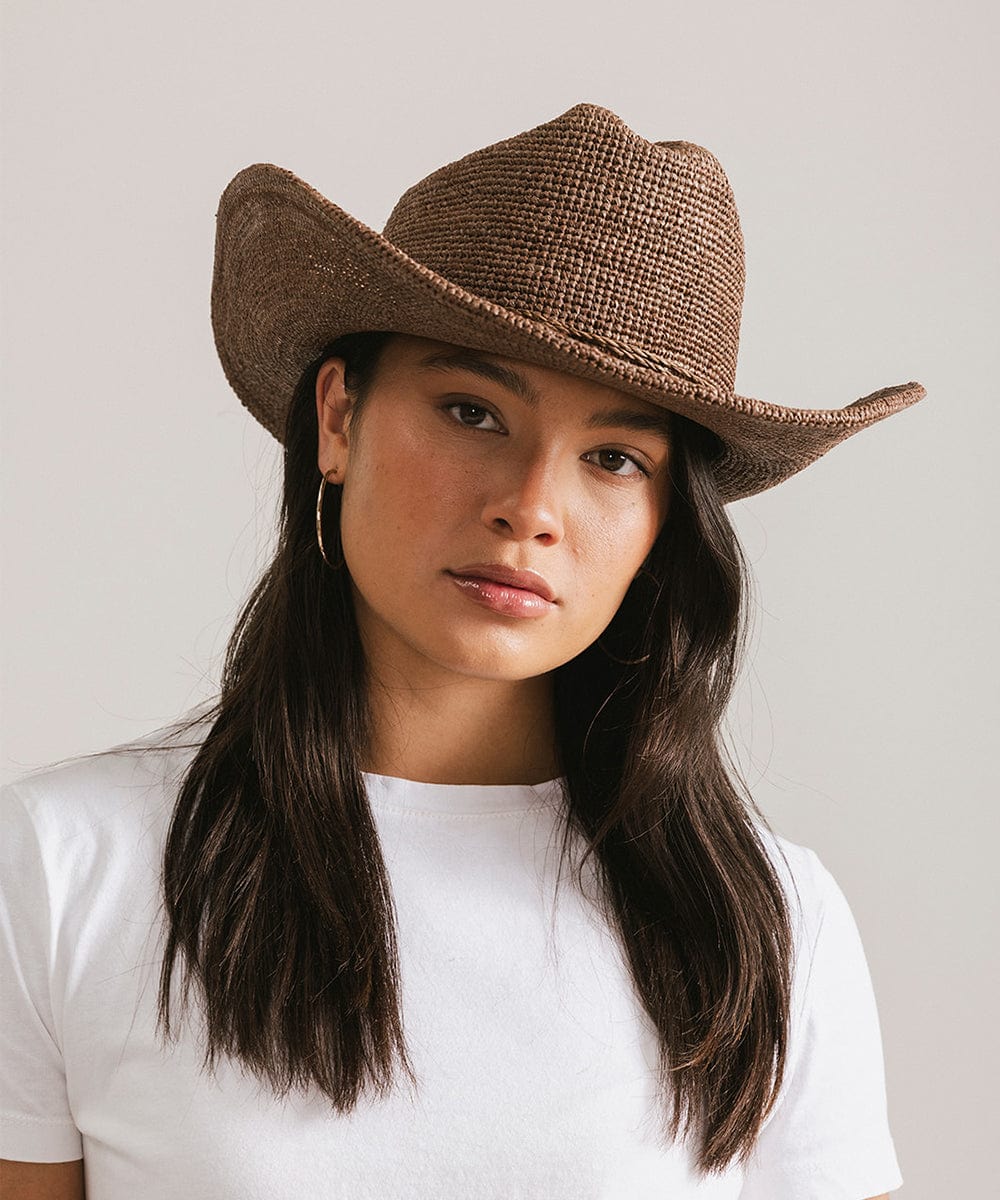 Ames Packable Straw Cowboy Hat