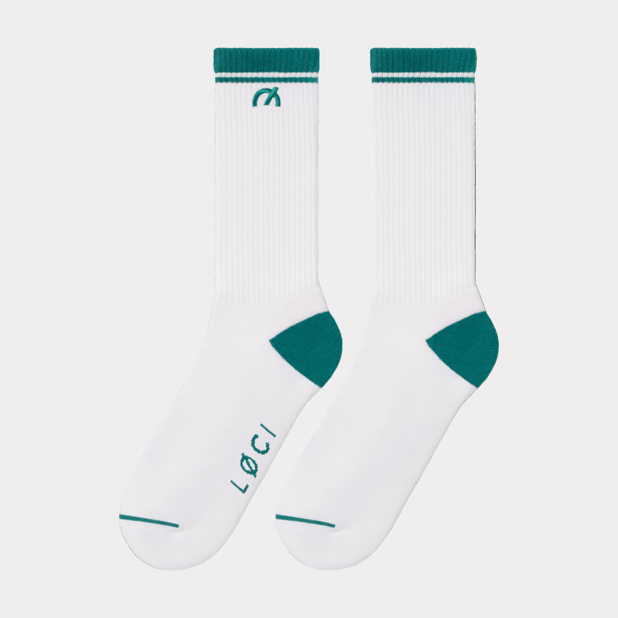 Stripe Cushioned Crew Socks