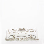 White Purse Small Leather Crossbody Bag