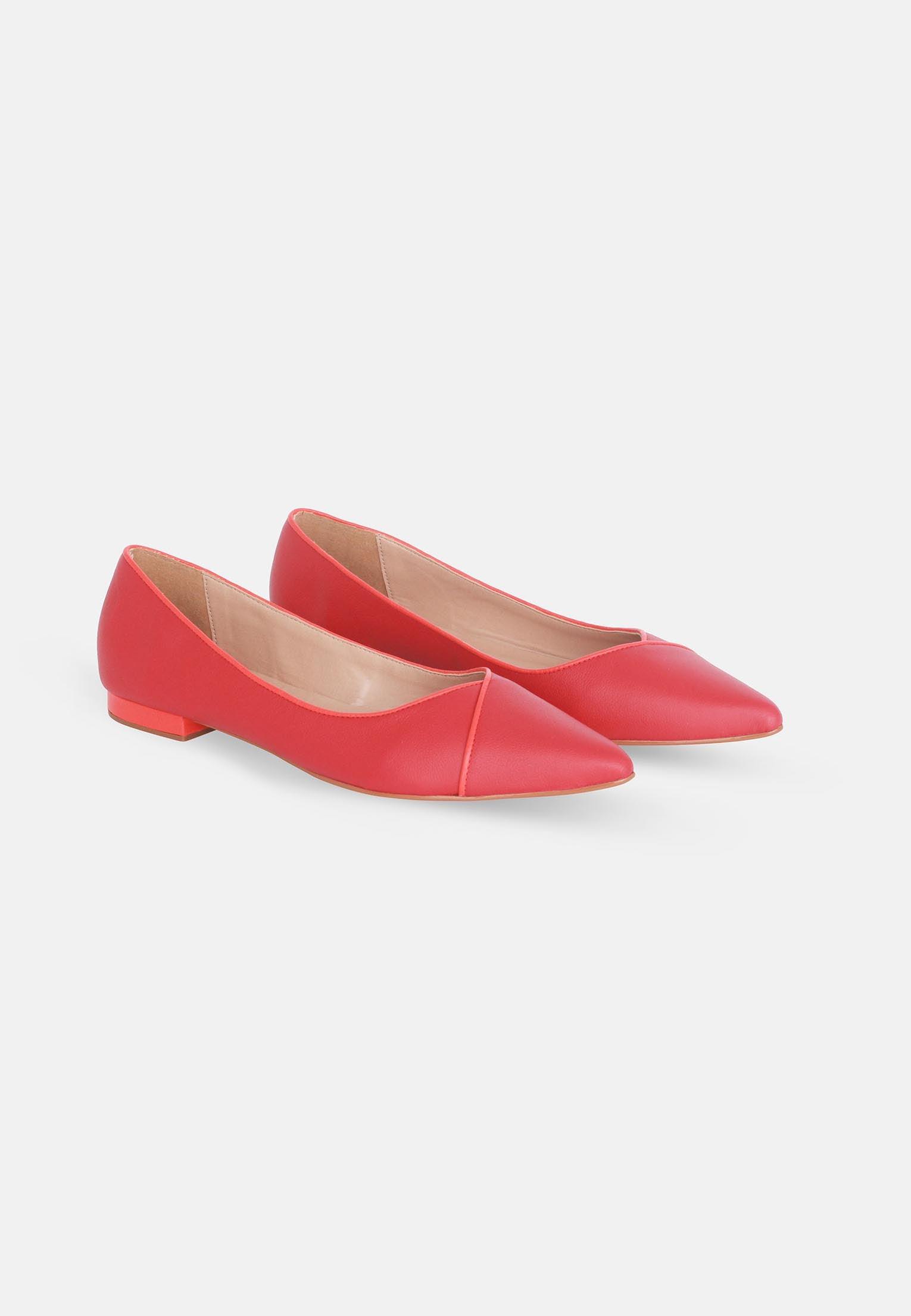 Ariri Leather Ballerinas