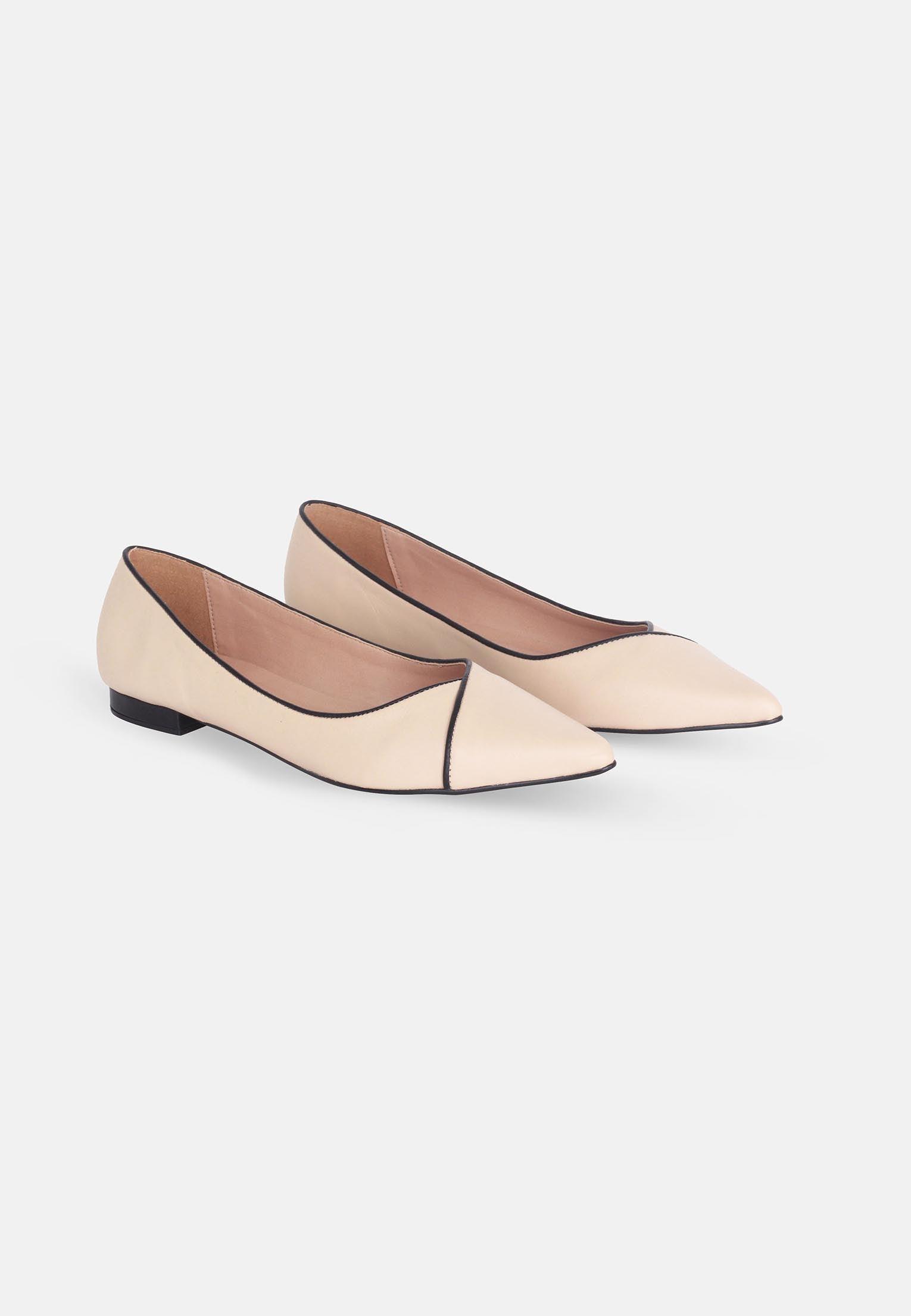 Ariri Leather Ballerinas