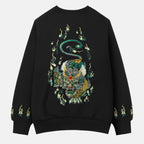 Emerald Kirin Embroidery Sweater | SW9007