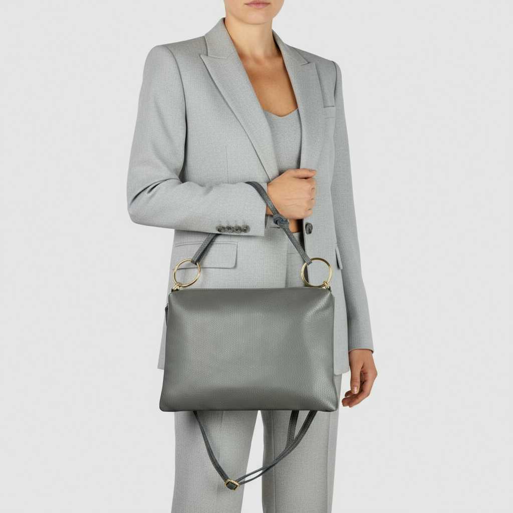 Calf Leather Shoulder Bag