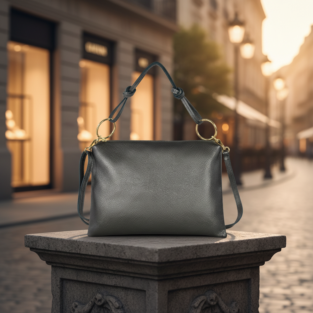 Calf Leather Shoulder Bag