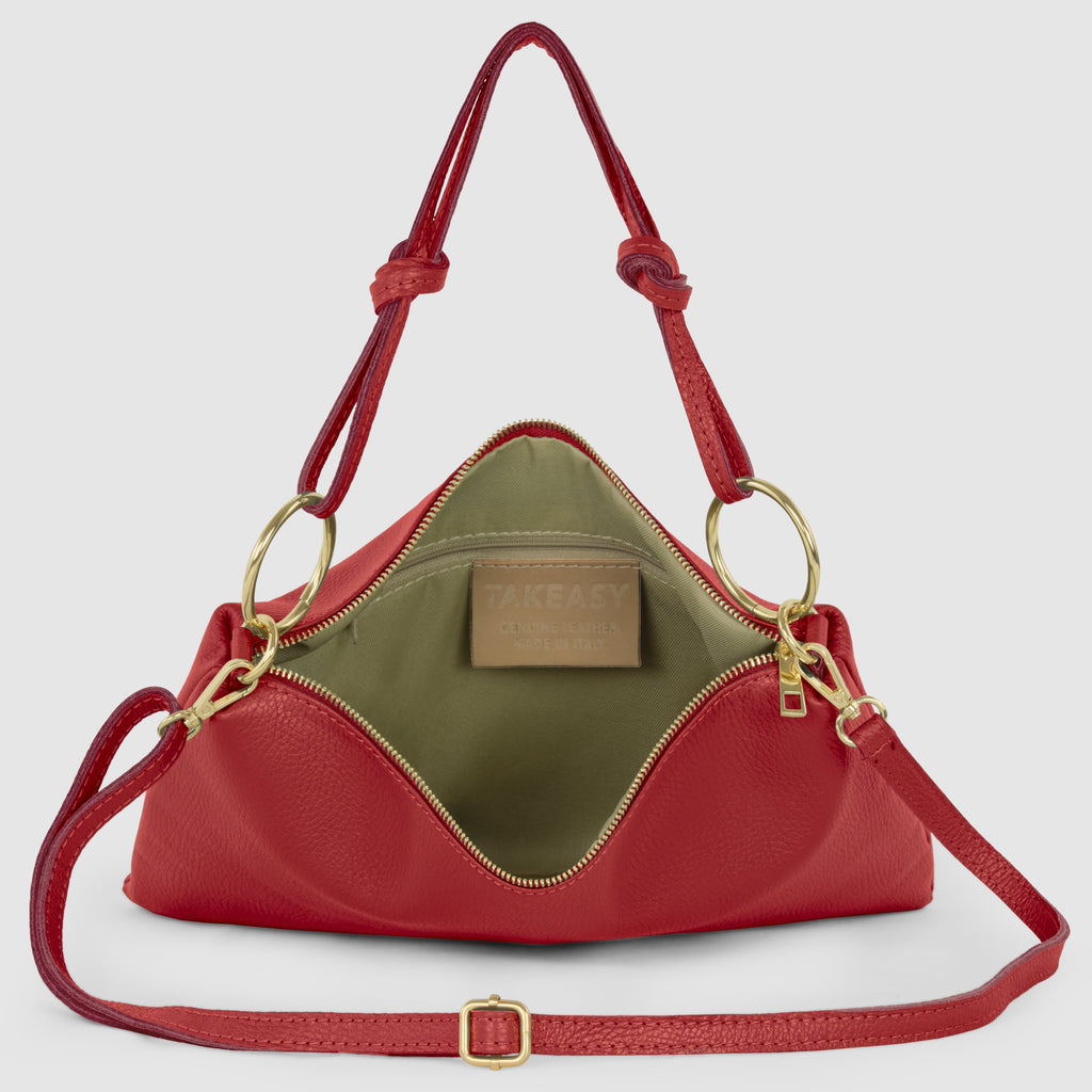 Calf Leather Shoulder Bag