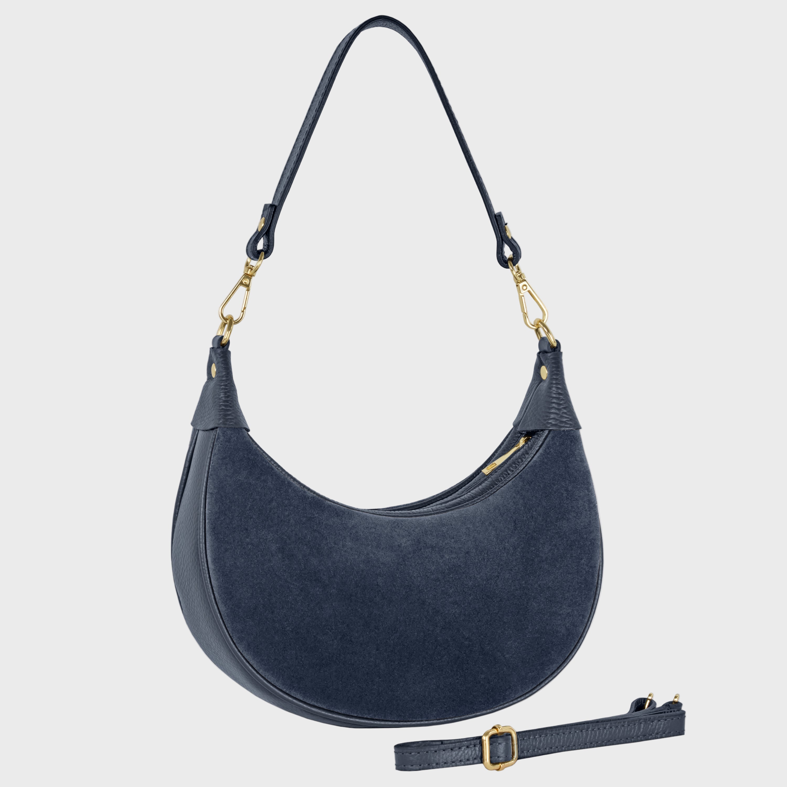 Suede Leather Shoulder Bag