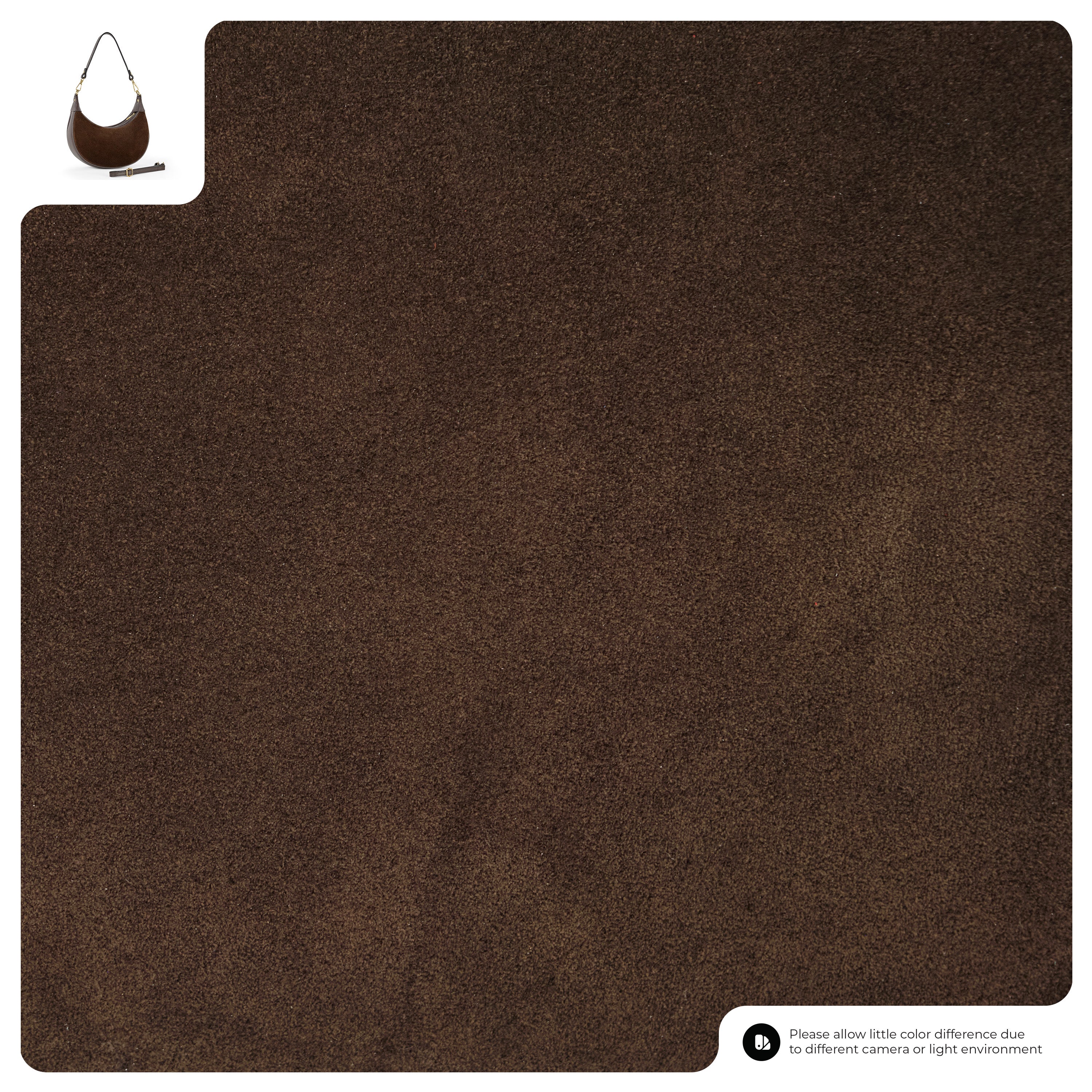Suede Leather Shoulder Bag