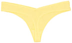 Cotton Rib Thong